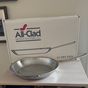 All-Clad Stainless 12” fry pan